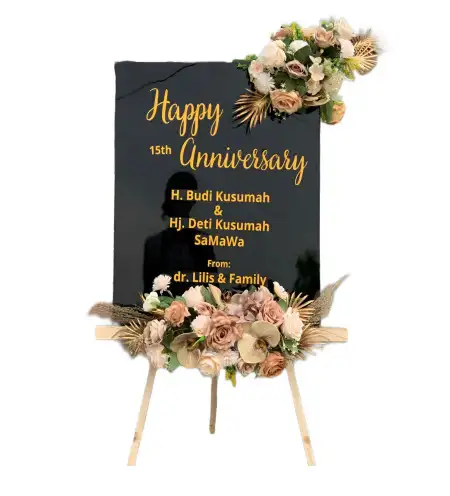 Papan Bunga Akrilik Sumbergayam